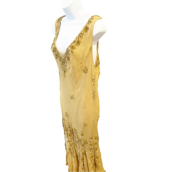 NWT Scala Style 25360 Tea Length Mother of Bride Dress with Jacket Art Deco 14 - Picture 5 of 16